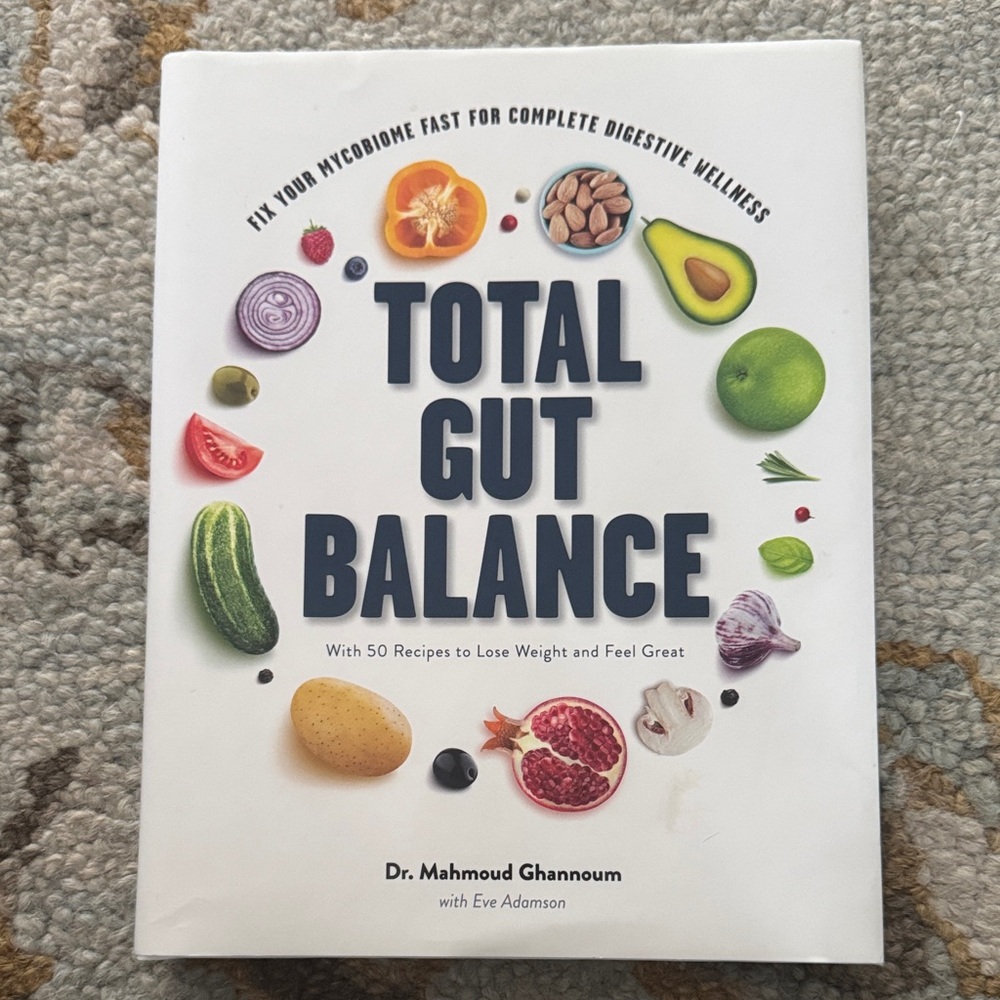 Total Gut Balance by Dr.Mahmoud Ghannoum Hard Cover